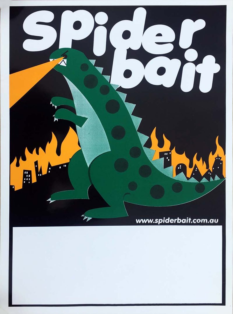 Godzilla Design Blank Show / Gig Poster