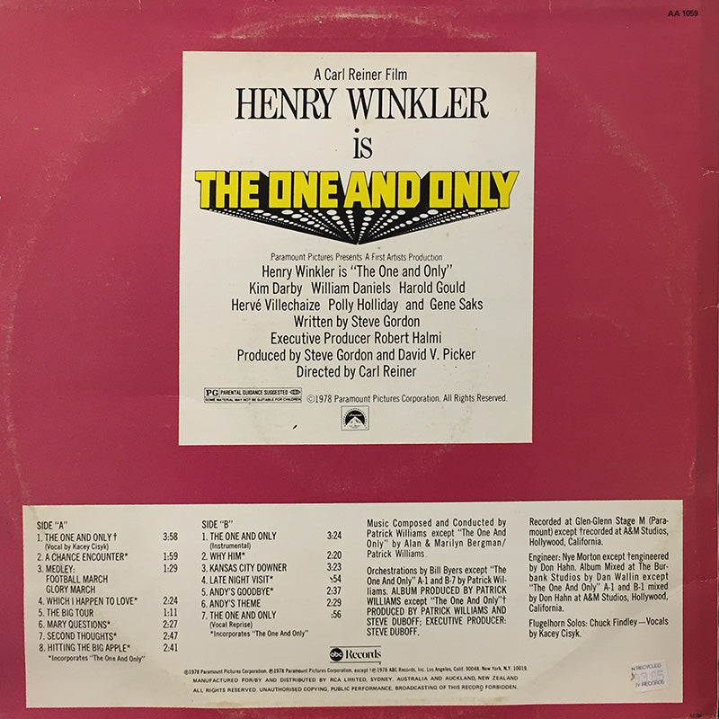 The One And Only - Original Motion Picture Soundtrack