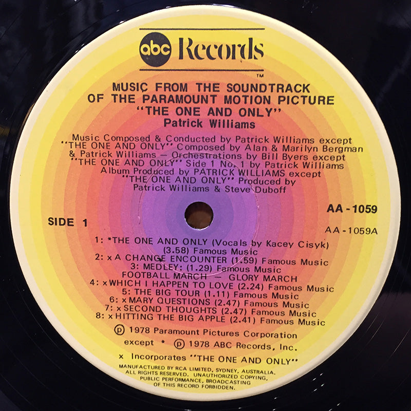 The One And Only - Original Motion Picture Soundtrack
