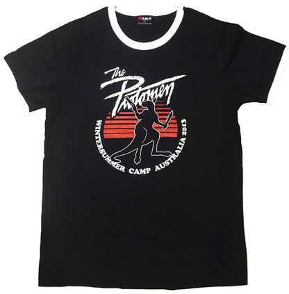 WinterSummer Camp Australia 2013 Black Ringer T-Shirt