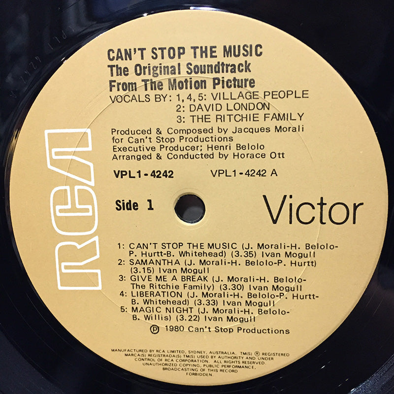 Can&#39;t Stop The Music - The Original Soundtrack Album
