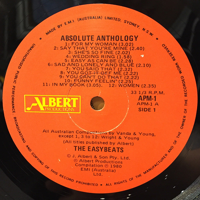 Absolute Anthology 1965 To 1969