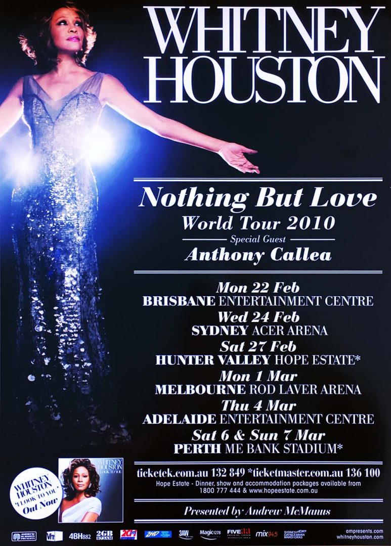 2010 Nothing But Love Australian Tour Poster