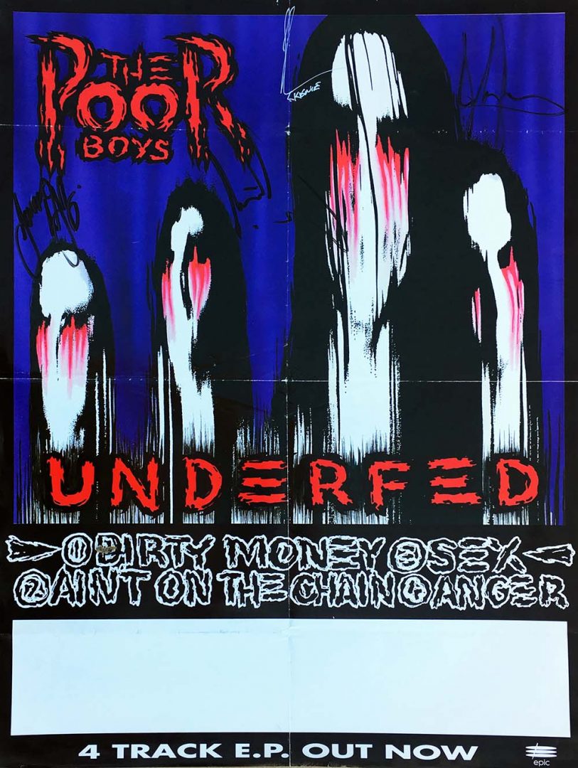 Underfed EP Promo Poster