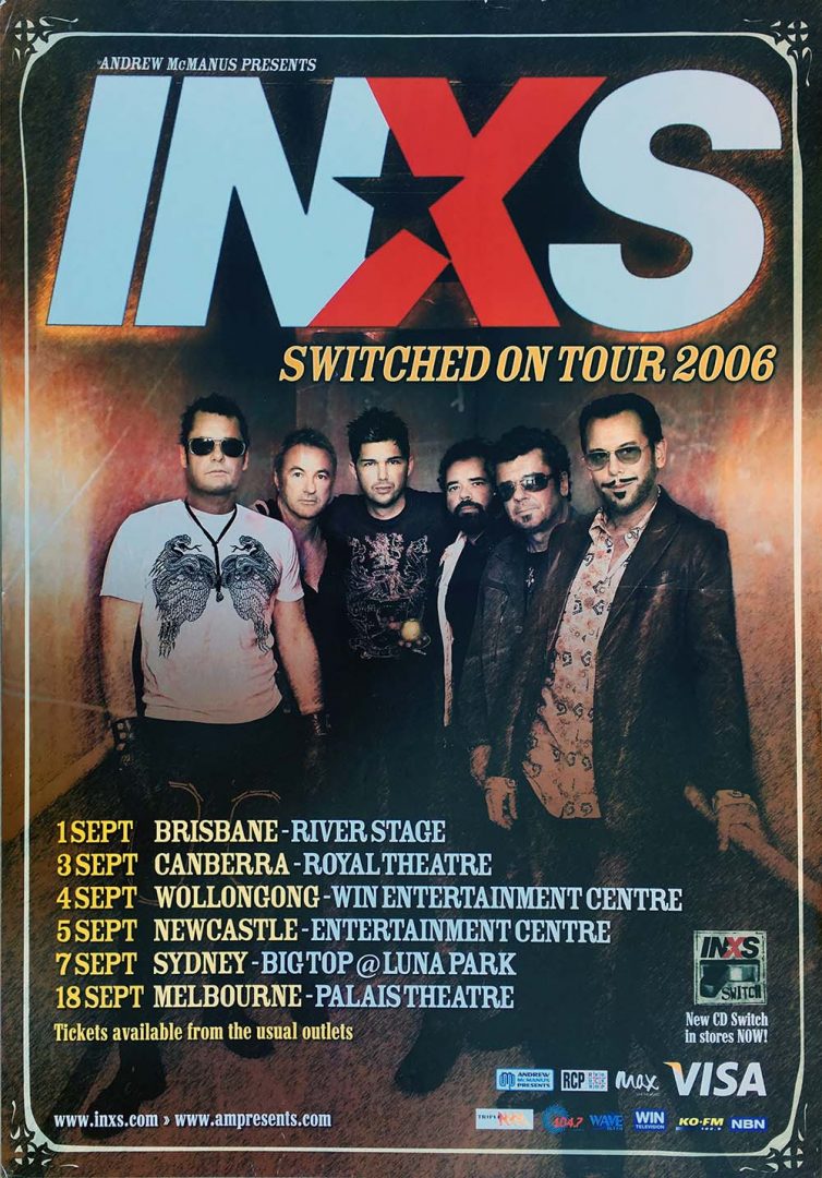Switched On 2006 Australian Tour Promo Poster