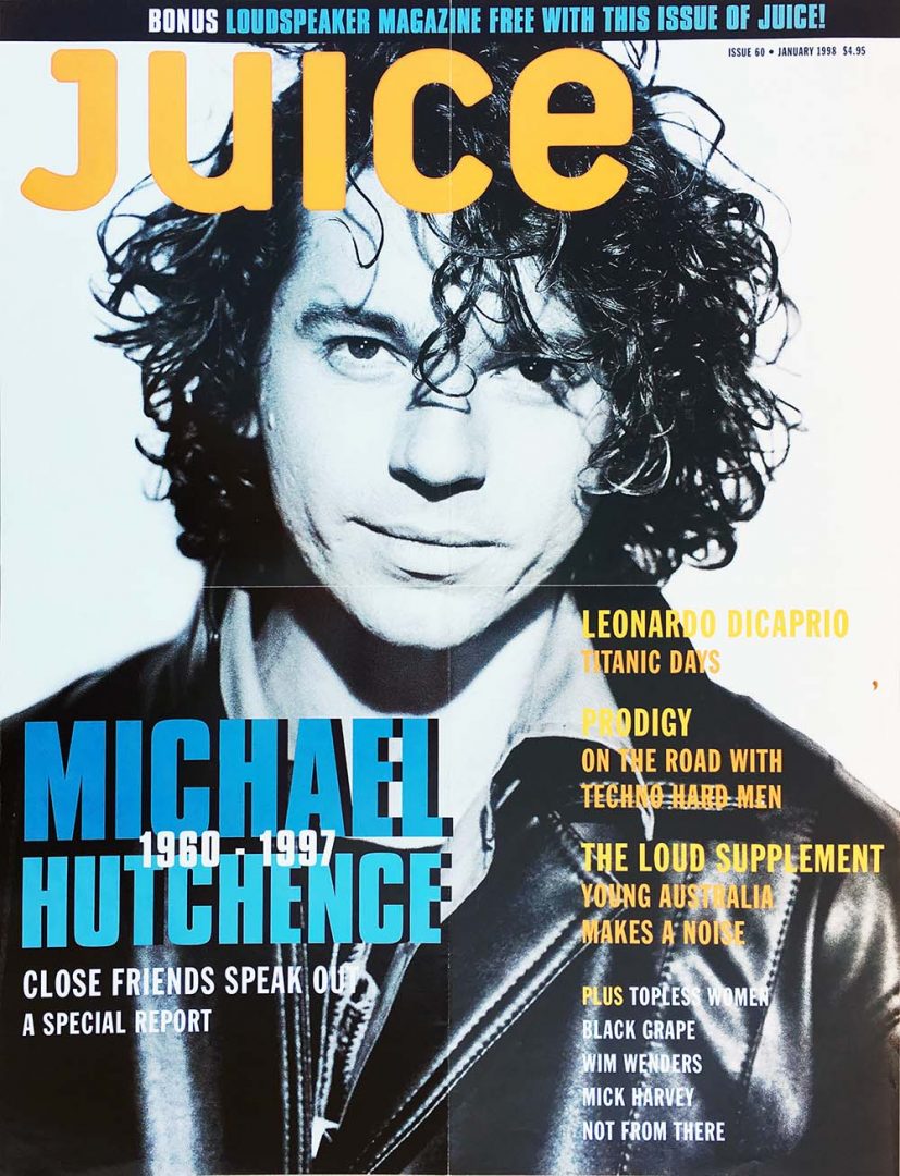 Michael Hutchence Juice Magazine Cover Promo Poster