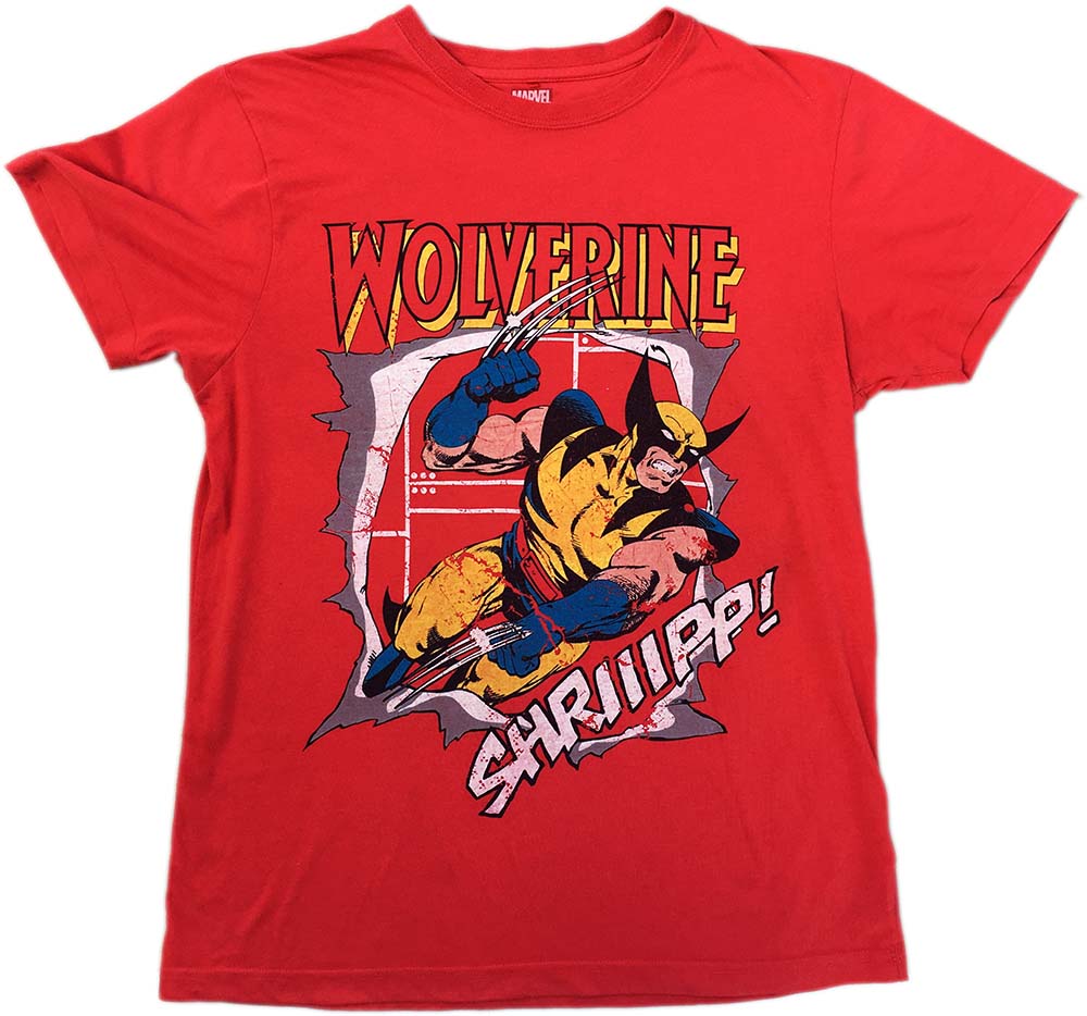 Wolverine Retro Style Red T-Shirt