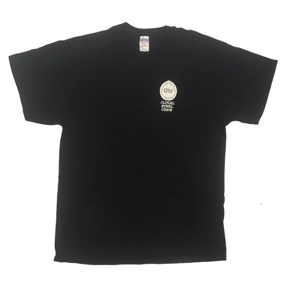 Black 'Local Steel Crew' T-Shirt