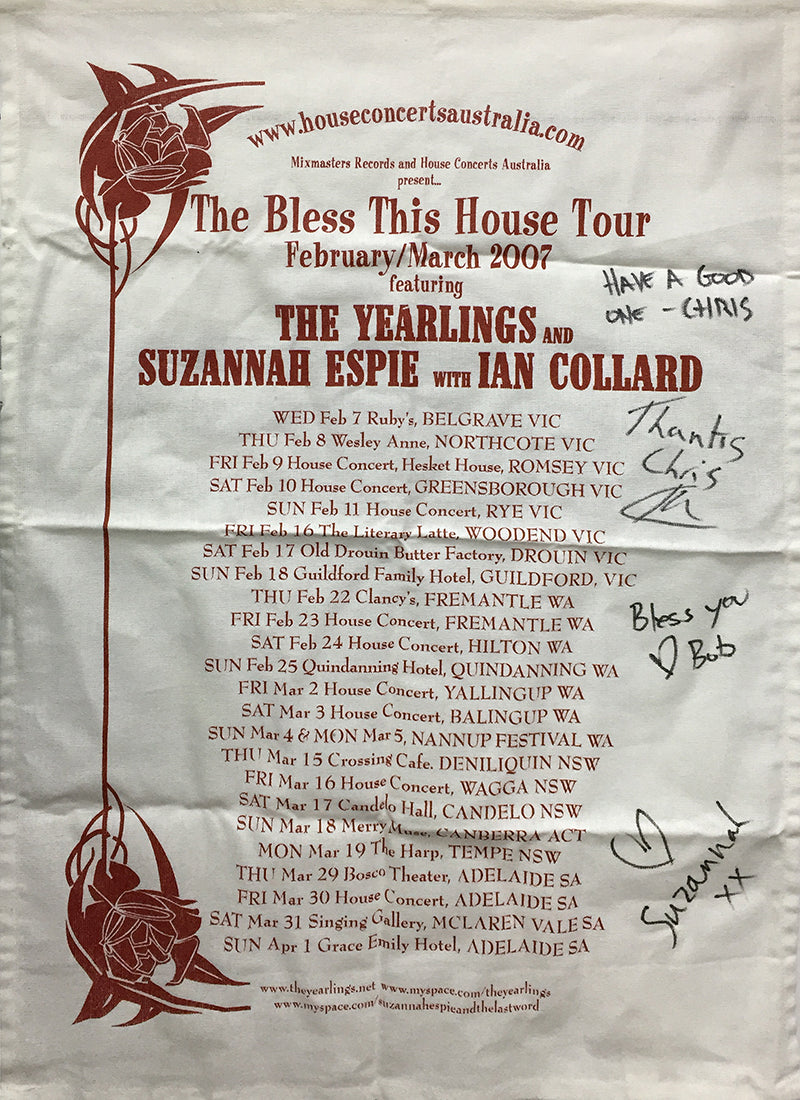 The Bless This House Tour Commemorative Tea Towel