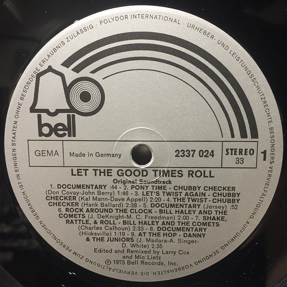 Let The Good Times Roll Soundtrack
