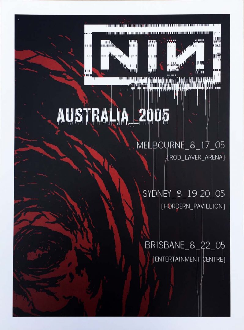 2005 Australian Tour Poster