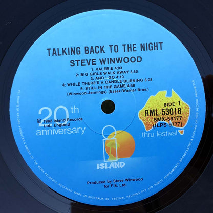 Talking Back To The Night