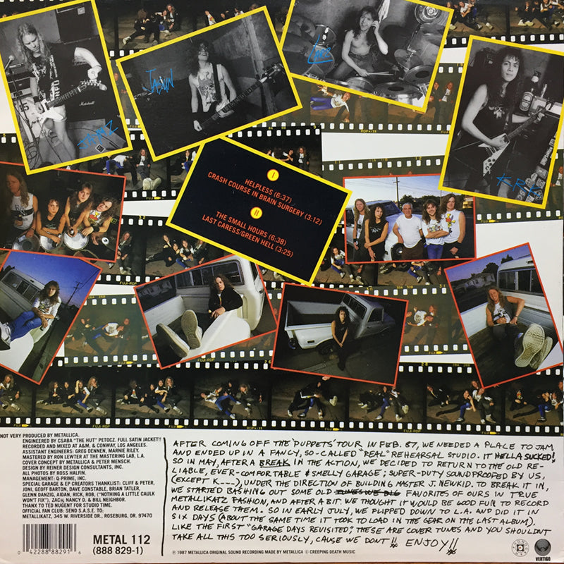 The $5.98 E.P. - Garage Days Re-Revisited