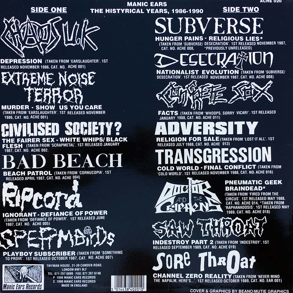 The Histyrical Years '86-'90
