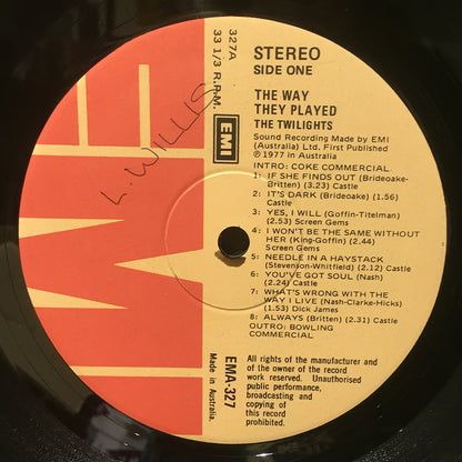 The Way They Played