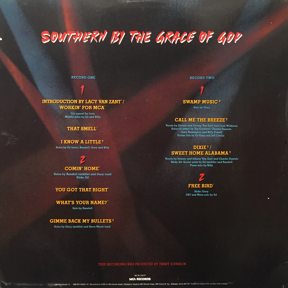 Southern By The Grace Of God: Lynyrd Skynyrd Tribute Tour 1987