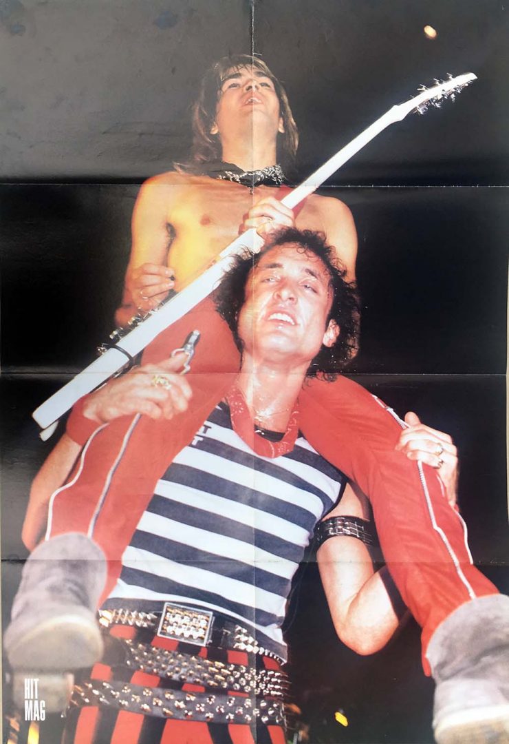 Hit (Zap) Mag - 1985 - Vol #1 Issue #11 - Quiet Riot On Cover