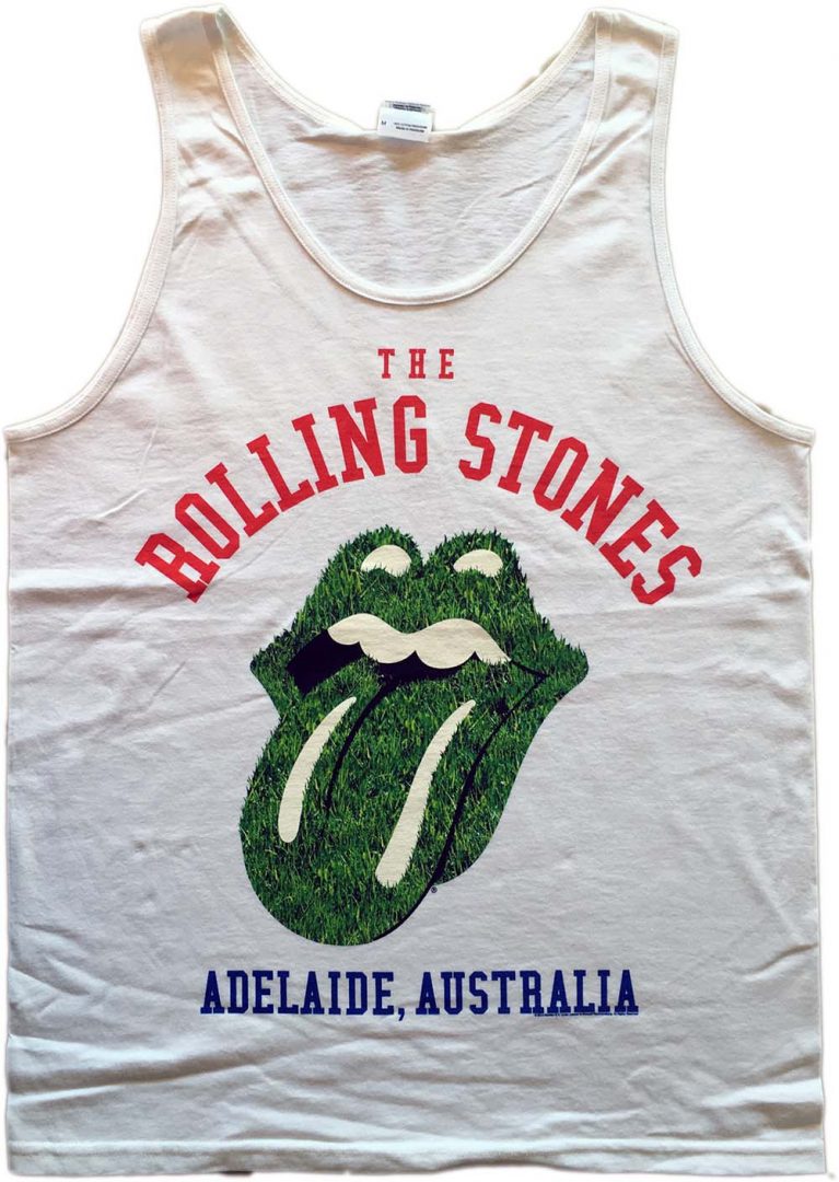 Adelaide Exclusive Grass Tongue Design Singlet