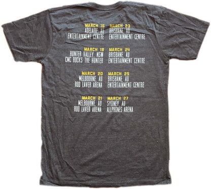 Dark Grey 2012 Australian Tour T-Shirt