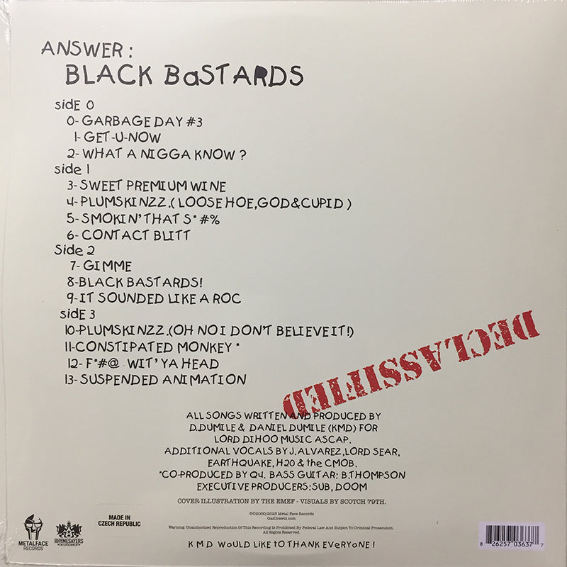 Bl_ck B_st_rds (Deluxe Red Vinyl Edition)