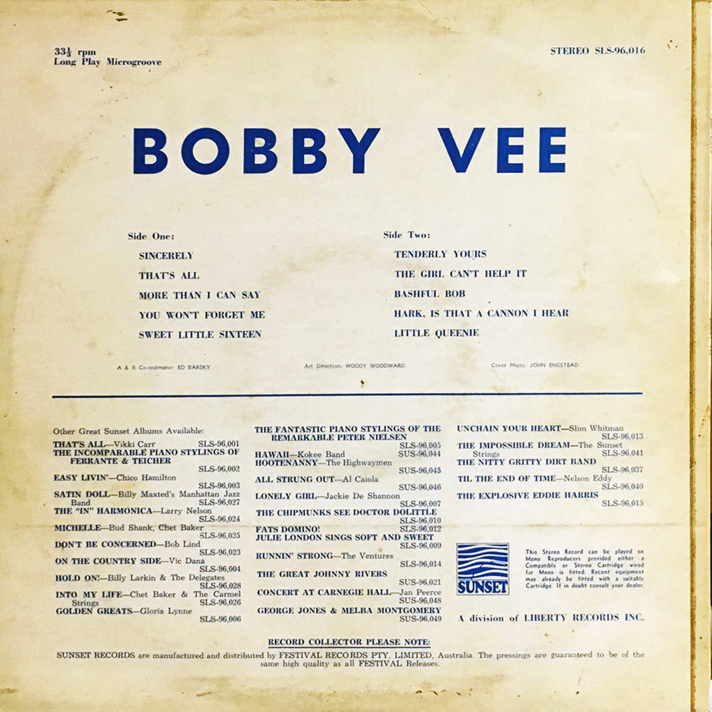 Bobby Vee