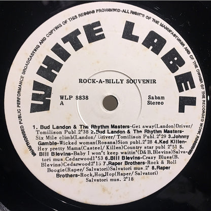 Rock-A-Billy Souvenir