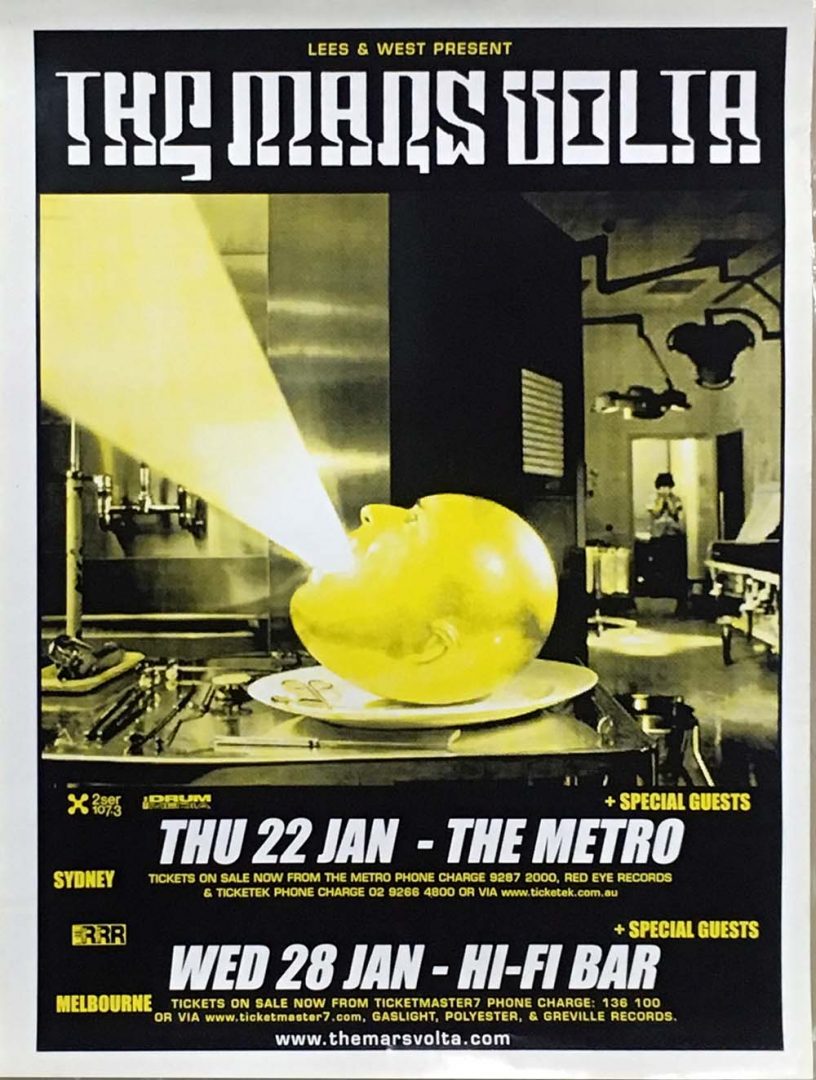 2004 Big Day Out Sideshows Australian Tour Poster