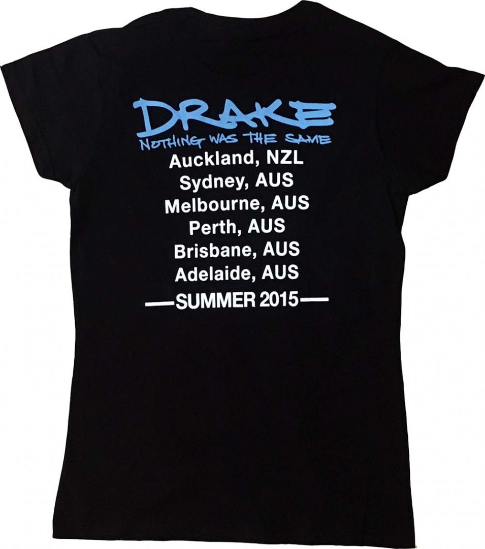 Portrait Design 2015 Nothing Was The Same Aus/NZ Tour Black Girls&#39; T-Shirt