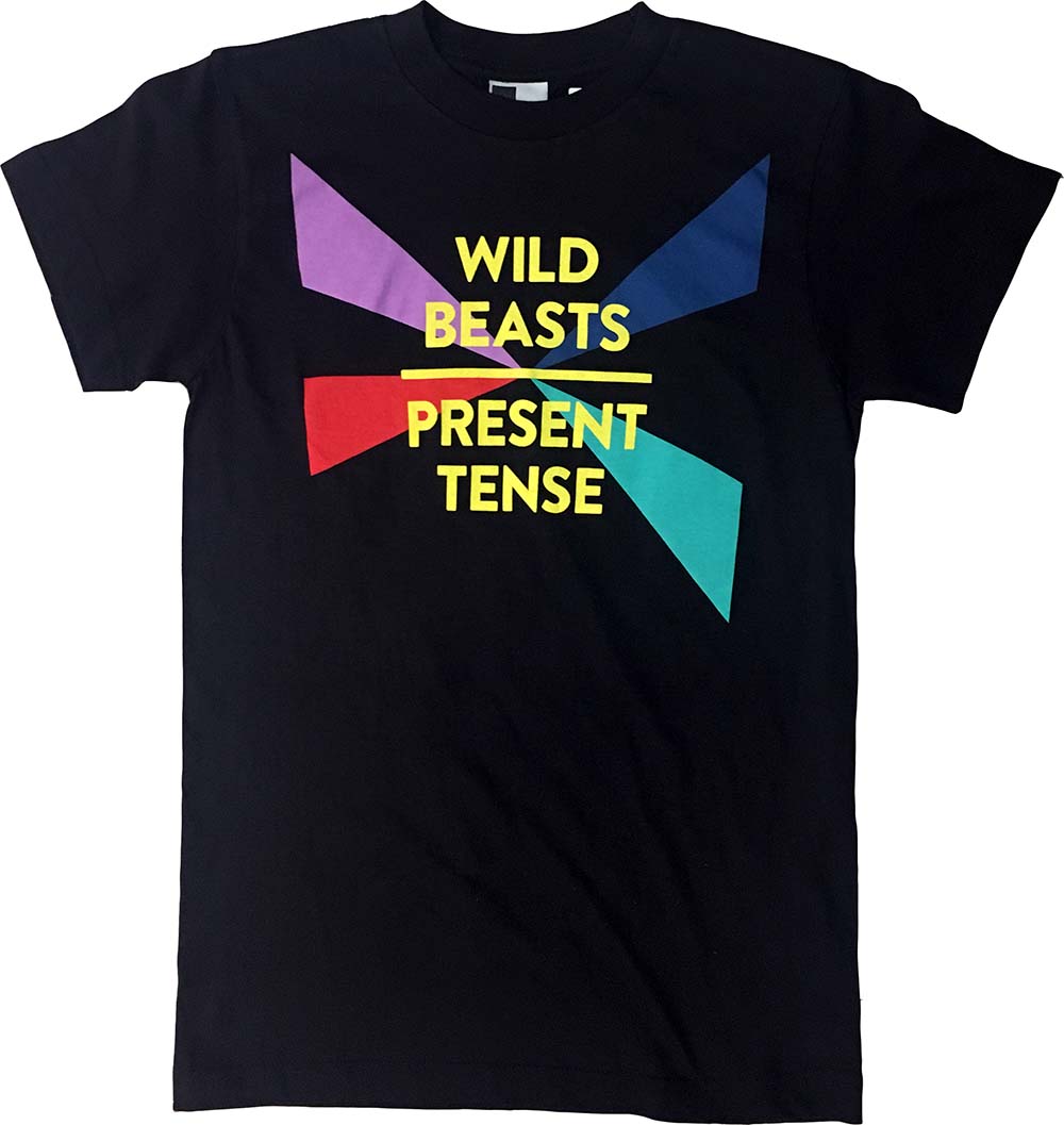 Present Tense Black T-Shirt
