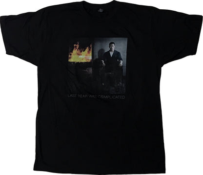 Last Year Was Complicated 2016 Oz Tour Album Art Black T-Shirt