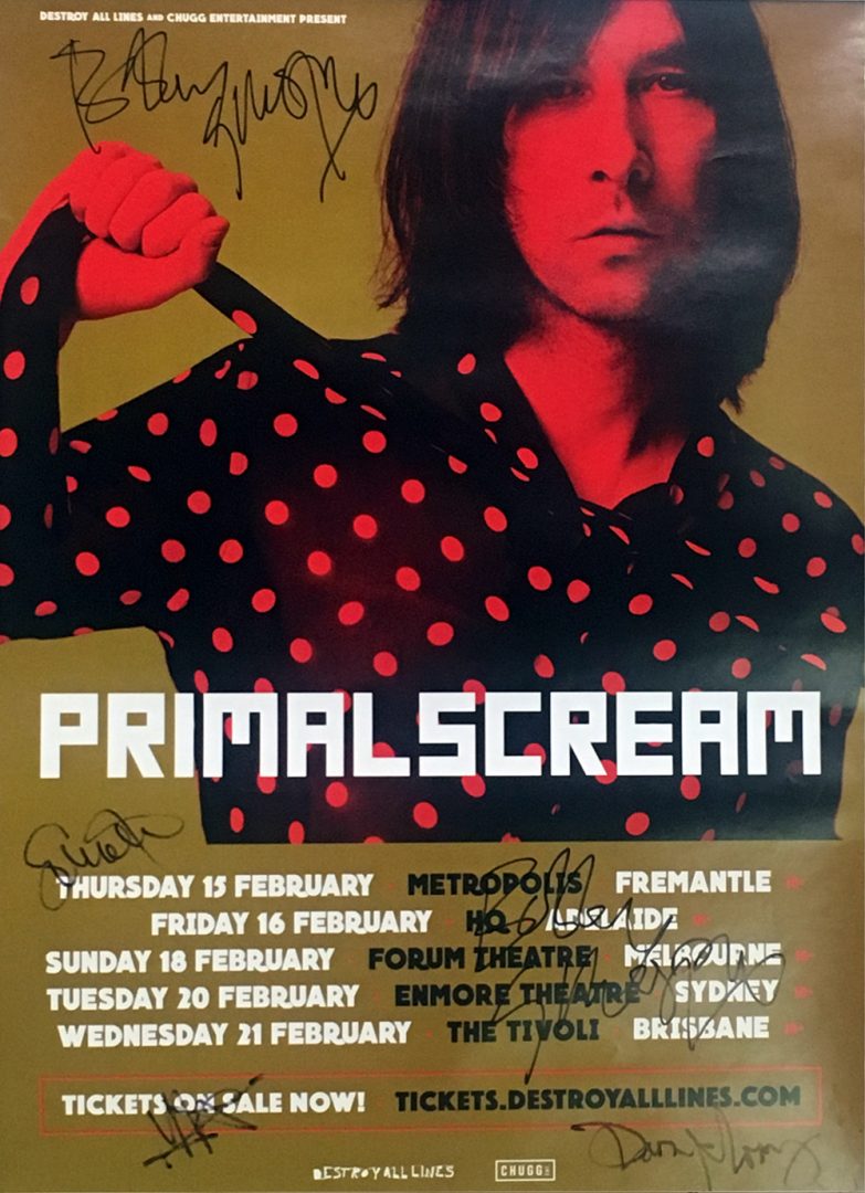 2018 Australian Tour Promo Poster