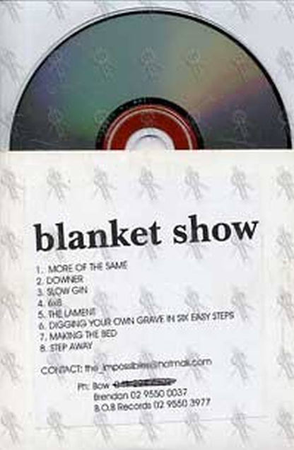 IMPOSSIBLES-- THE - Blanket Show - 2