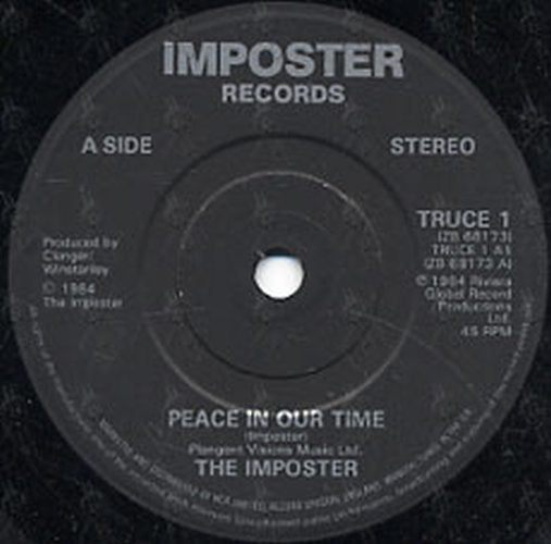 IMPOSTER-- THE - Peace In Our Time - 2