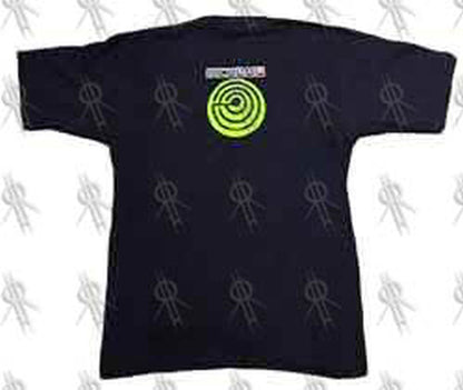 INCUBUS - Navy Blue 'Fighting Fish' Design - Morning View 2001 Australian Tour T-Shirt - 3