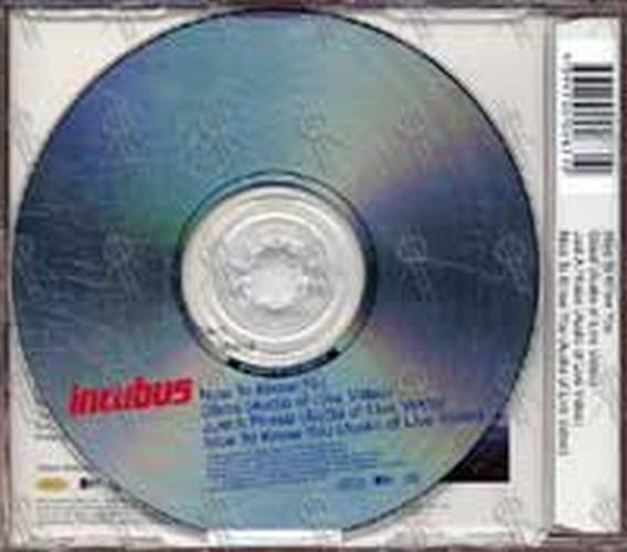 INCUBUS - Nice to Know You - 2