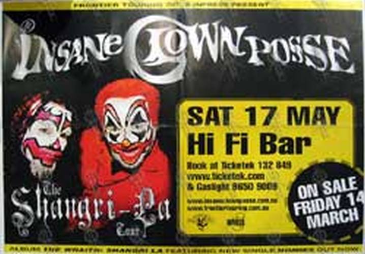 INSANE CLOWN POSSE - &#39;Hi Fi Bar