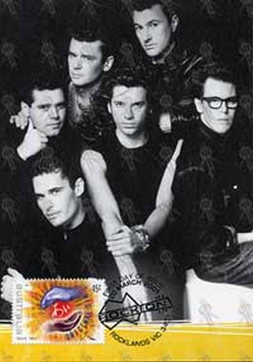 INXS - 'Rock On Australia' First Day Issue Stamp & Postcard - 1