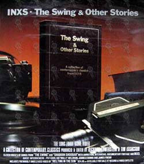 INXS - &#39;The Swing &amp; Other Stories&#39; Video Poster - 1