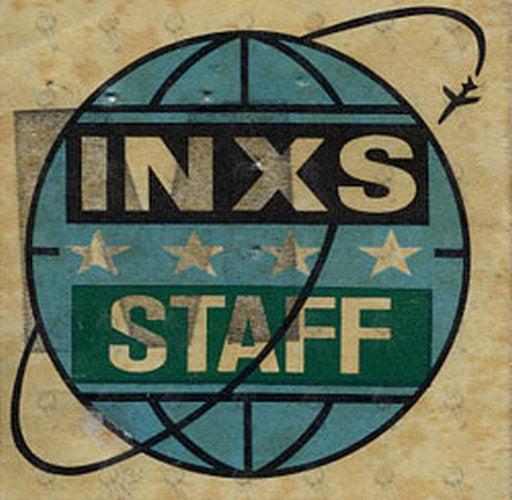INXS - Used Staff Cloth Sticker Pass - 1