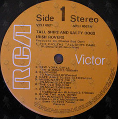 IRISH ROVERS - Tall Ships & Salty Dogs - 3