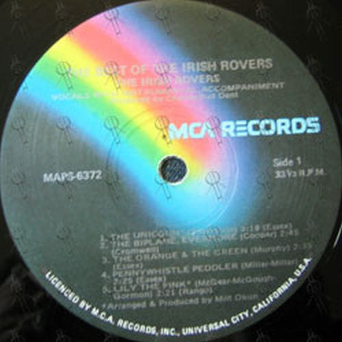 IRISH ROVERS - The Best Of The Irish Rovers - 3