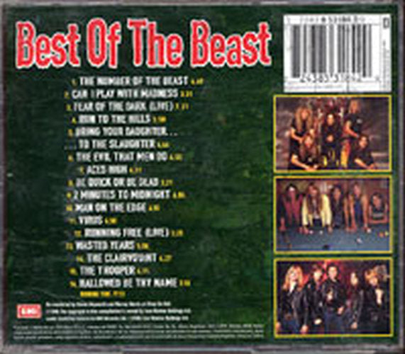 IRON MAIDEN - Best Of The Beast - 2