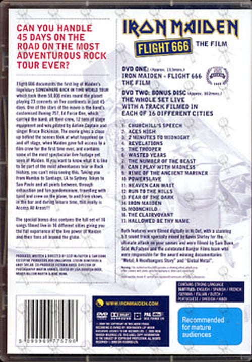 IRON MAIDEN - Flight 666 - The Film - 2