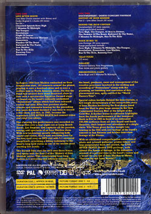 IRON MAIDEN - Live After Death - 2