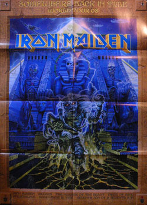 IRON MAIDEN - &#39;Somewhere Back In Time&#39; World Tour &#39;08 Tour Program - 3