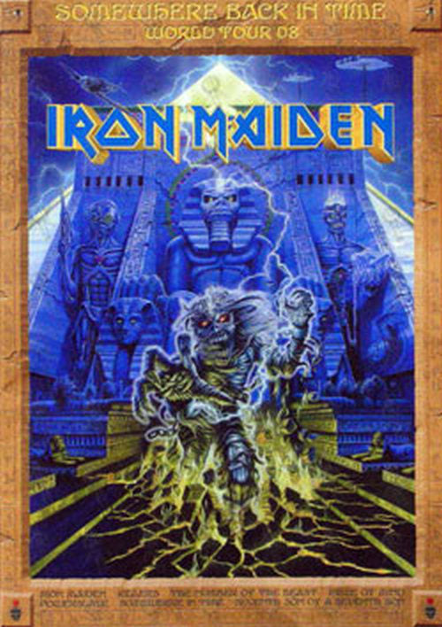 IRON MAIDEN - &#39;Somewhere Back In Time&#39; World Tour &#39;08 Tour Program - 1