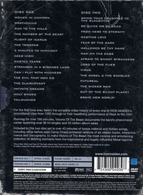 IRON MAIDEN - Visions Of The Beast - 2