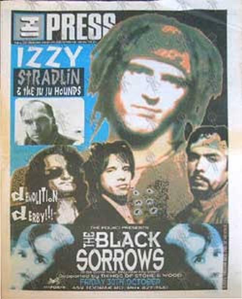 IZZY STRADLIN AND THE JU JU HOUNDS - 'Inpress' - 28th October 1992 - Izzy Stradlin & The Ju Ju Hounds On Co - 1