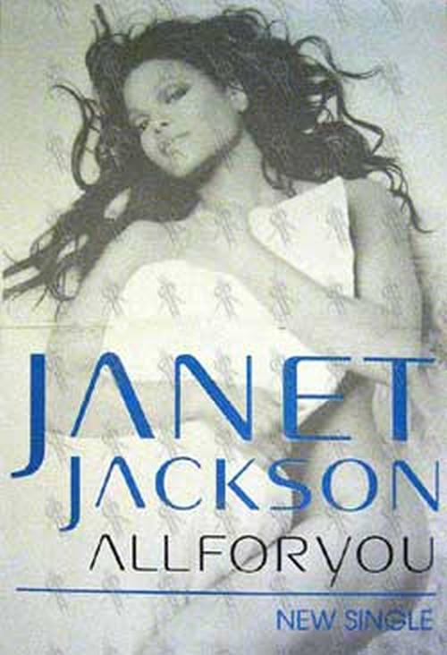 JACKSON-- JANET - &#39;All For You&#39; Single Poster - 1