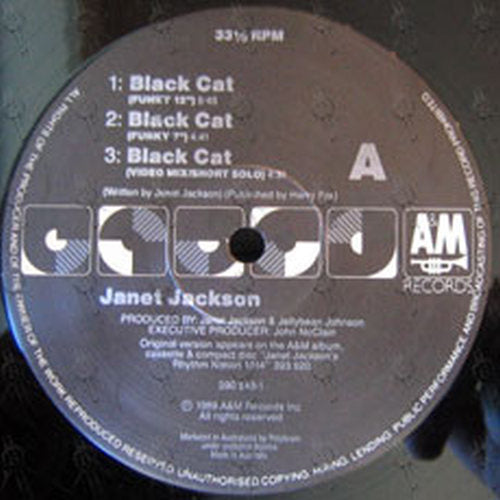 JACKSON-- JANET - Black Cat - 3